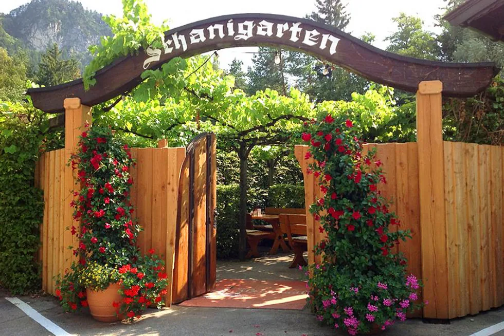 Eingang zum Schanigarten